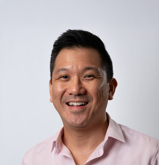 A portrait of Bryan Woo.