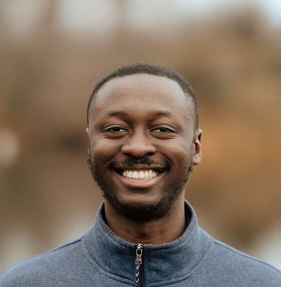 A portrait of Dami Dabiri.