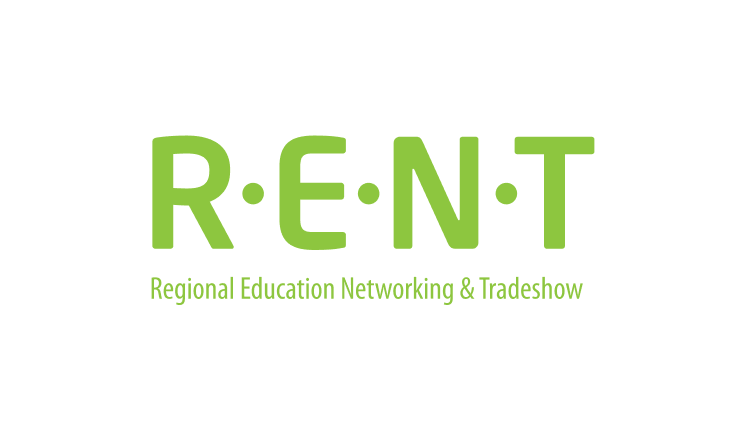 An Image of the RENT Logo. It has a second line that reads: Regional Education Networking & Tradeshow.