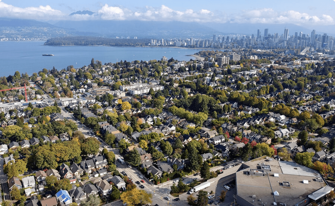 City of Vancouver from Above.