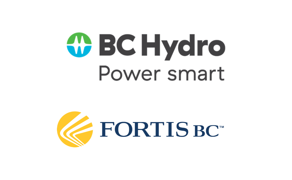 FortisBC and BC Hydro Company logo together
