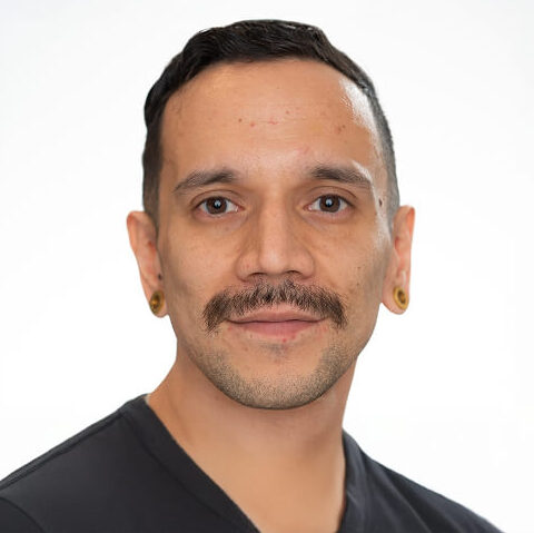 A portrait of Ian Wastasecoot.