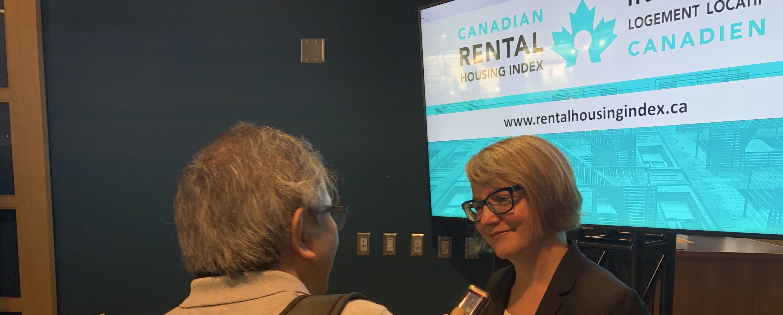 Jill at a conference