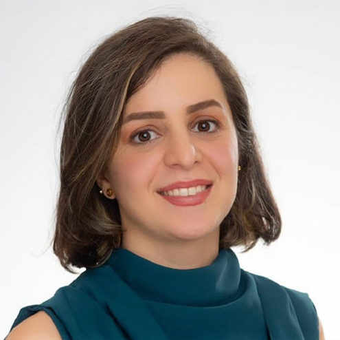 A portrait of Mahshad Inanloo.