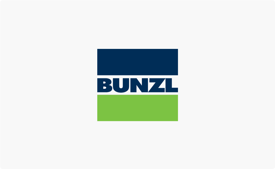 An image of the Bunzl logo.