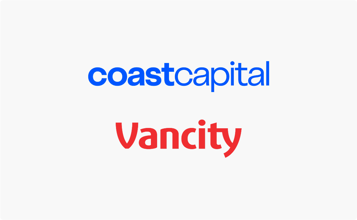 An image of the coastcapital and vancity wordmarks stacked on top of eachother.