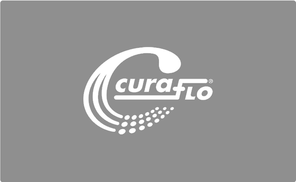 The Curaflo logo. 