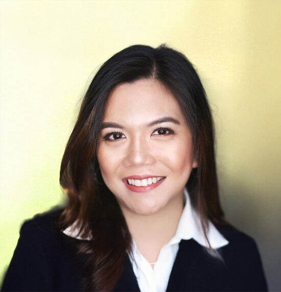 A portrait of Raquel Bautista.