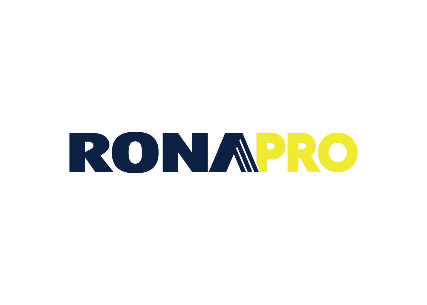 RonaPro Logo white background
